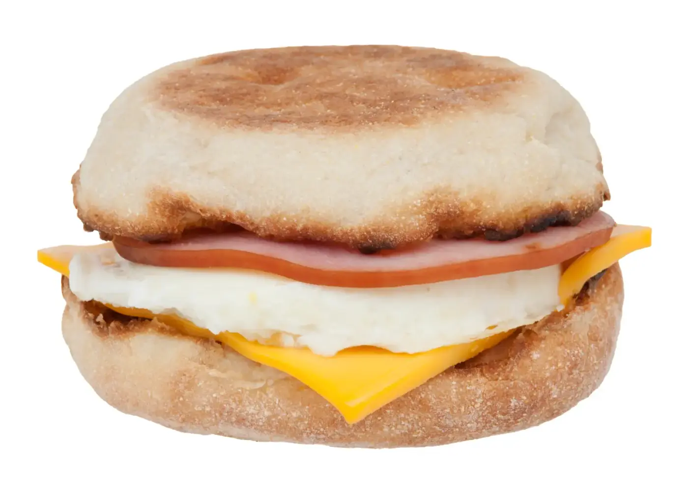 Ham & Cheese Breakfast Muffin Sandwich